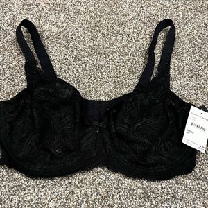 Felina 36DDD New Lace Black Bra